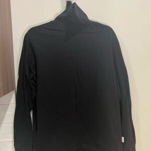 Elegant Black Turtleneck Sweater for Women